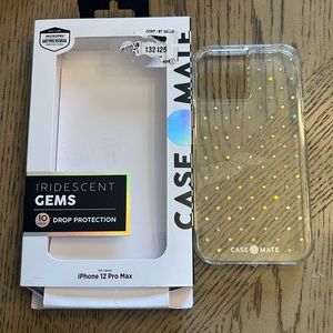 iPhone 12 Pro Max Case mate Iridescent Gems 10 foot drop protection